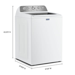 4.7 Cu Ft. Top Load Agitator Washer with Extra Power and Pet Pro Option #white