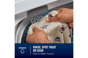 4.7 Cu Ft. Top Load Agitator Washer with Extra Power and Pet Pro Option #white