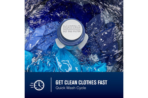 4.7 Cu Ft. Top Load Agitator Washer with Extra Power and Pet Pro Option #white