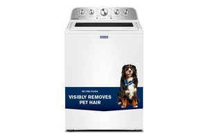 4.7 Cu Ft. Top Load Agitator Washer with Extra Power and Pet Pro Option #white
