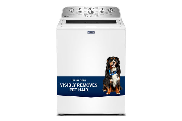 4.7 Cu Ft. Top Load Agitator Washer with Extra Power and Pet Pro Option #white