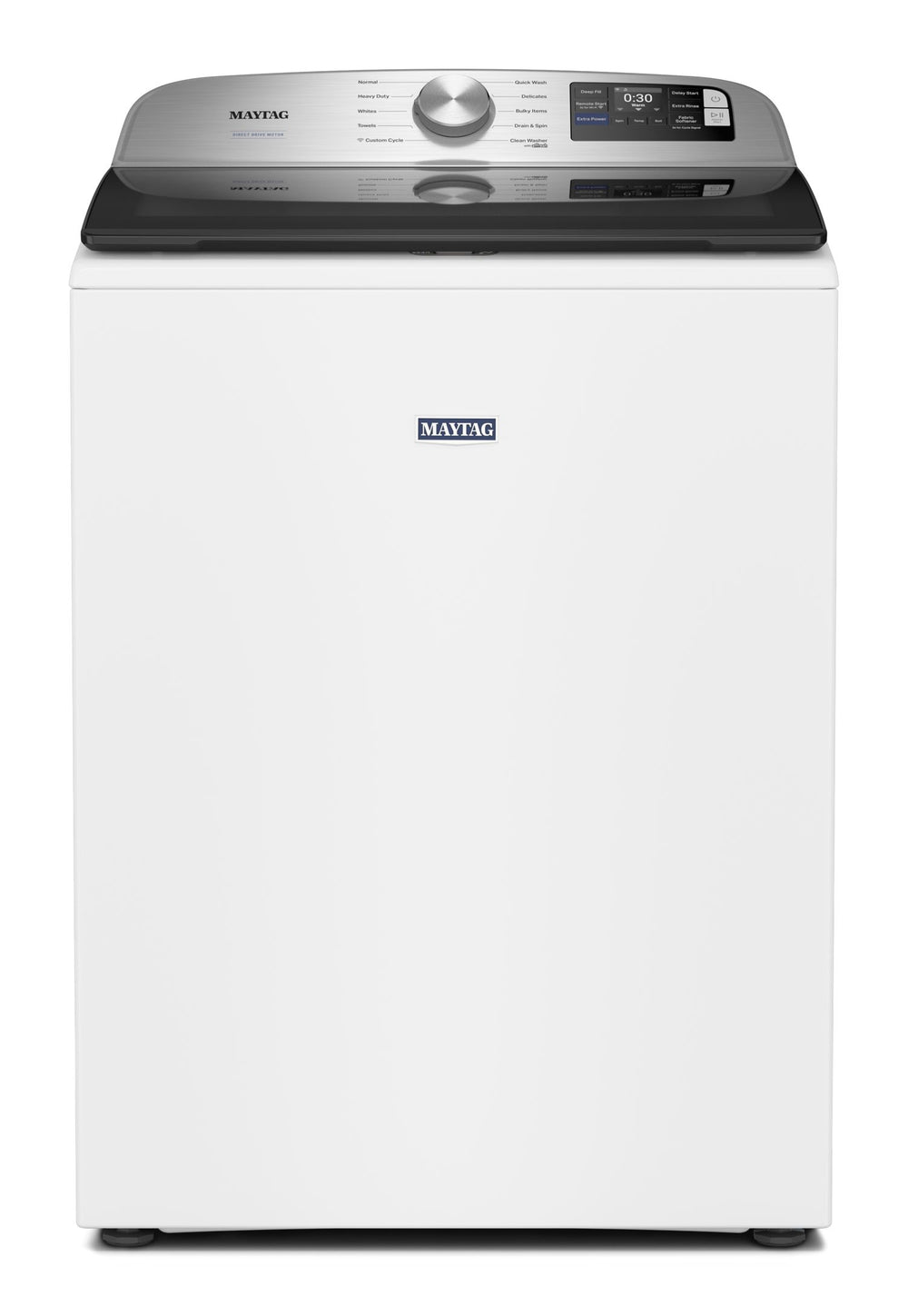 5.3 Cu. Ft. Top Load Impeller Washer with Extra Power and Smart Appliance #white