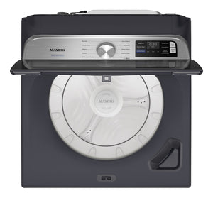 5.2 Cu. Ft. Top Load Agitator Washer with Extra Power and Smart Appliance #midnightsteel