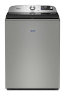 5.2 Cu. Ft. Top Load Agitator Washer with Extra Power and Smart Appliance #classicsilver
