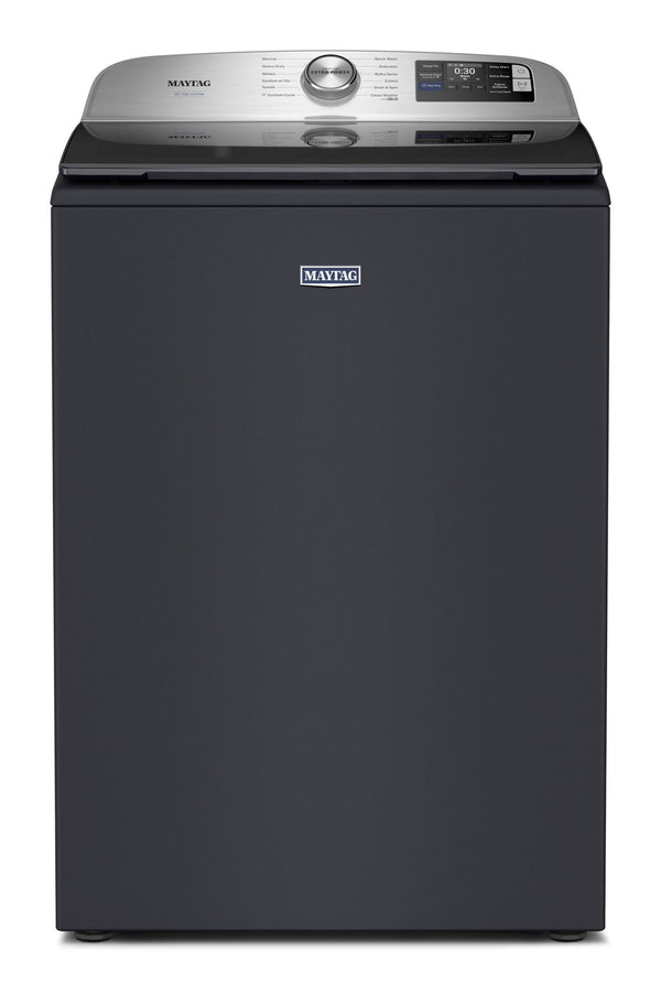 5.2 Cu. Ft. Pet Pro Top Load Agitator Washer with Extra Power and Sanitize Cycle with Oxi #midnightsteel