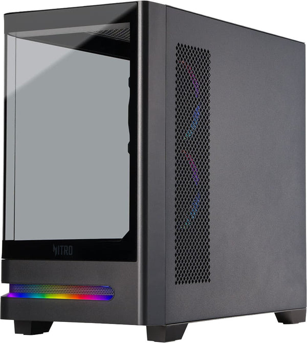 Acer - Nitro 65 Gaming Desktop - AMD Ryzen 7 8700F 2024 - AMD Radeon RX 9060 XT - 16GB DDR5 Memory – 1TB Storage - Black