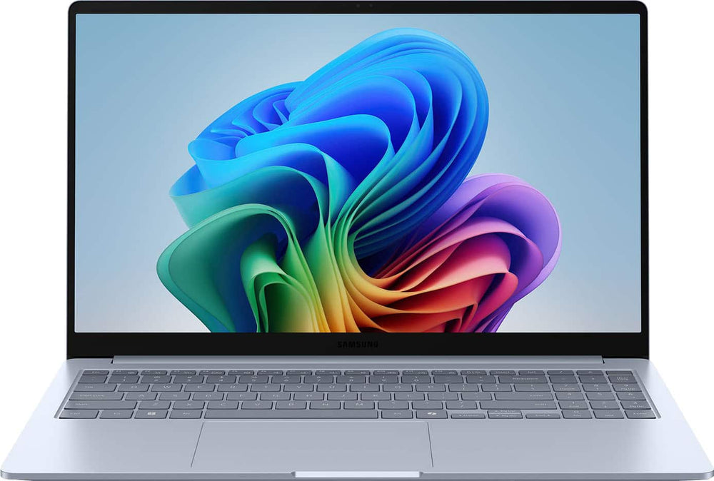Samsung - Galaxy Book4 Edge - Copilot+ PC - 15.6" FHD IPS Laptop - Qualcomm Snapdragon X - 16GB Memory -256GB SSD - Sapphire Blue