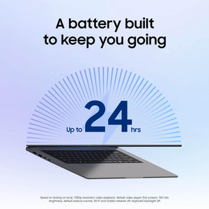 Samsung - Galaxy Book6 - Copilot+ PC - 16" IPS LED Touch Screen Laptop - Intel Core Ultra 7 - 16GB Memory -512GB SSD - Gray