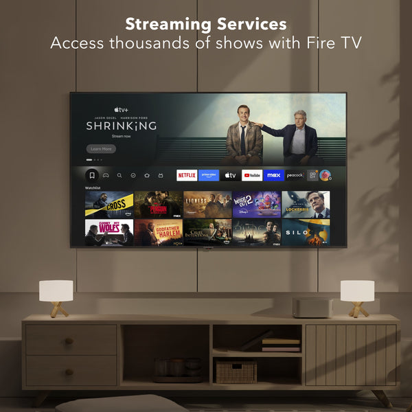 Insignia™ - 55" Class F70 Series 4K UHD QLED Mini-LED Smart TV with Fire TV