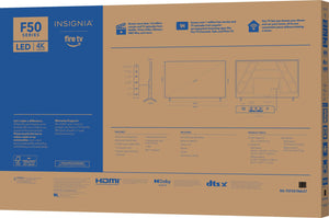 Insignia™ - 75-inch Class F50 Series LED 2160p 4K UHD Smart Fire TV