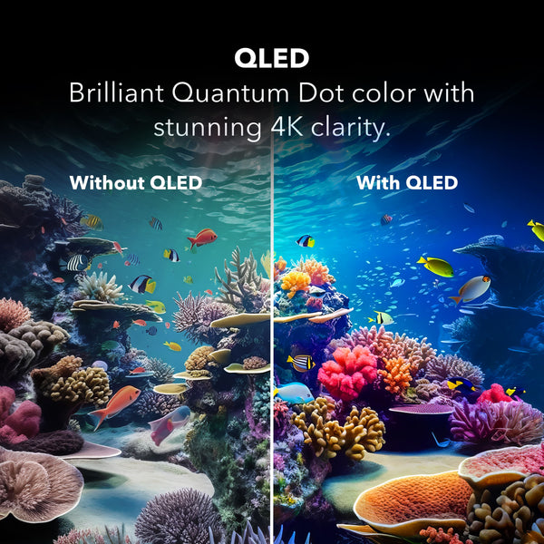 Insignia™ - 55" Class QF Series QLED 4K UHD Smart Fire TV