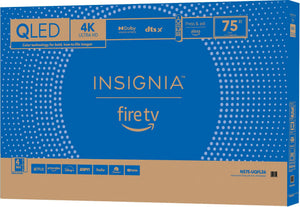 Insignia™ - 75" Class QF Series QLED 4K UHD Smart Fire TV