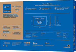 Insignia™ - 75" Class QF Series QLED 4K UHD Smart Fire TV