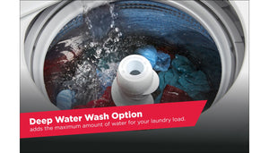 3.8 cu. ft. Large Capacity Top Load Washer with High-Efficiency Agitator