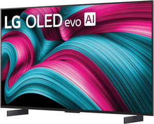 LG - 42" Class C5 Series OLED evo AI 4K UHD Smart webOS TV (2025)