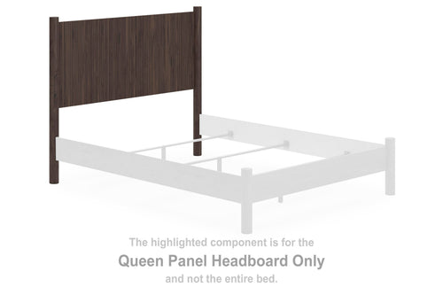 Pamytta - 2 Pc. - Queen Platform Headboard, Footboard, And Rails