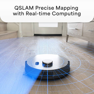 bObsweep - UltraVision Self-Empty Robot Vacuum & Mop, 1.5-Gallon Capacity, 8000 Pa Suction, Object-aware Tech - Stainless Steel