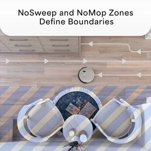 bObsweep - UltraVision Self-Empty Robot Vacuum & Mop, 1.5-Gallon Capacity, 8000 Pa Suction, Object-aware Tech - Stainless Steel