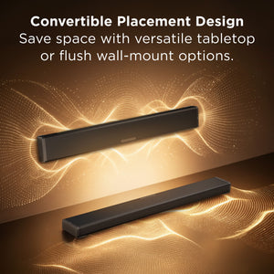 TCL - Q85K Q Class 7.1.2 Channel Dolby Atmos Soundbar with Dual-Driver Wireless Subwoofer - Black