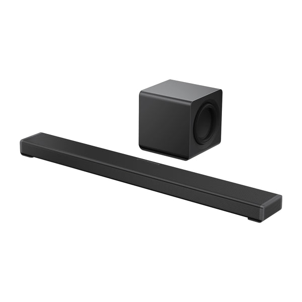 TCL - Q85K Q Class 7.1.2 Channel Dolby Atmos Soundbar with Dual-Driver Wireless Subwoofer - Black