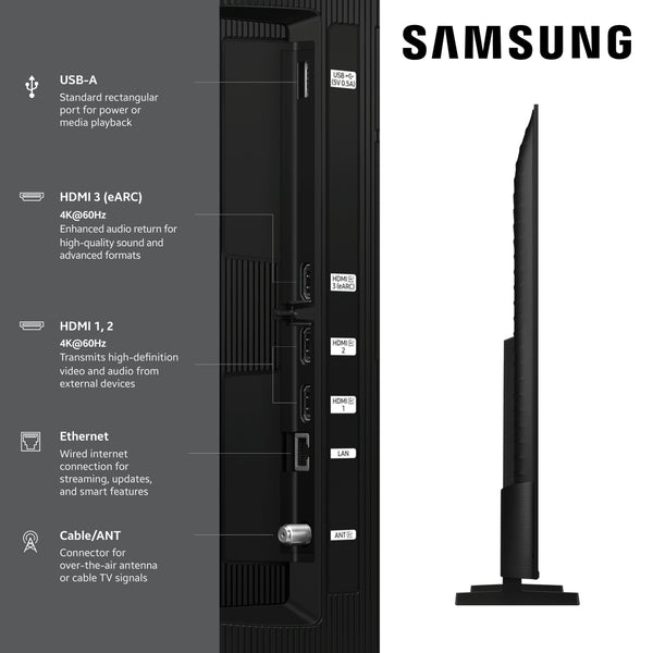 Samsung - 50” Class Q7F Series QLED 4K UHD SamsungVision AI Smart Tizen TV (2025)