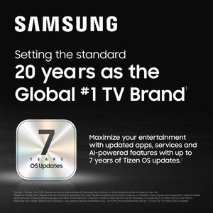 Samsung - 50” Class QN70H Series Neo QLED Mini LED 4K UHD SamsungVision AI Smart Tizen TV (2026)