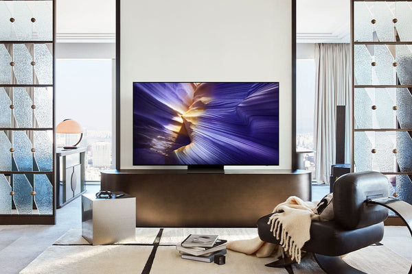 Samsung - 55” Class S90F Series OLED 4K UHD SamsungVision AI Smart Tizen TV (2025)