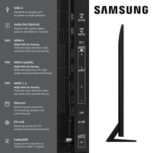 Samsung - 65” Class QN80F Series Neo QLED Mini LED 4K UHD SamsungVision AI Smart Tizen TV (2025)