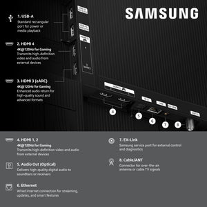 Samsung - 65” Class S85F Series OLED 4K UHD SamsungVision AI Smart Tizen TV (2025)