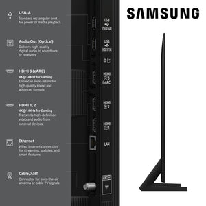 Samsung - 75” Class Q8F Series QLED 4K UHD SamsungVision AI Smart Tizen TV (2025)