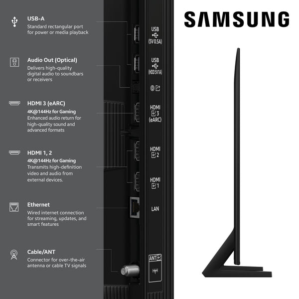 Samsung - 75” Class Q8F Series QLED 4K UHD SamsungVision AI Smart Tizen TV (2025)