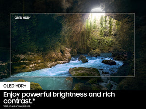 Samsung - 77" Class S90D Series OLED 4K UHD Smart Tizen TV (2024)