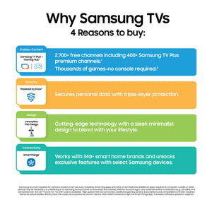 Samsung - 85” Class Q7F Series QLED 4K UHD SamsungVision AI Smart Tizen TV (2025)