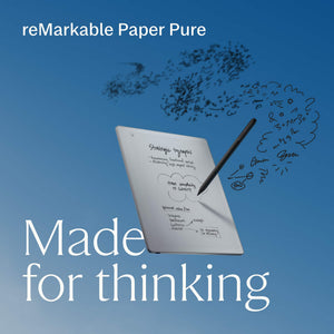 reMarkable - Paper Pure 10.3” Paper Tablet with Marker Plus - White & Gray