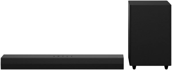 LG - 2.1-Channel S35A Soundbar with Wireless Subwoofer, Dolby Audio and WOW Orchestra - Black