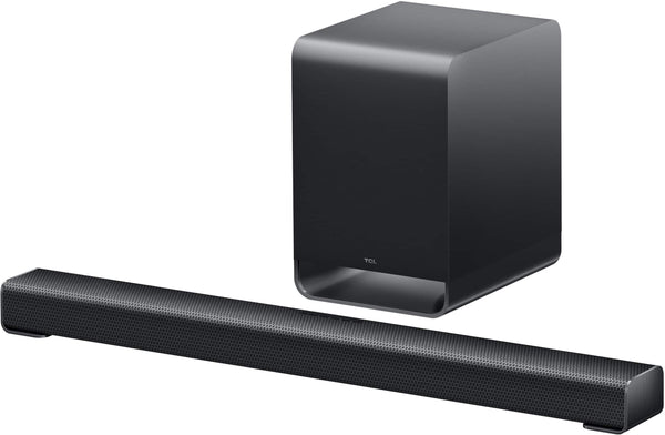 TCL - S-Class S60K 3.1 Channel Dolby Atmos Soundbar with Wireless Subwoofer (2026) - Charcoal