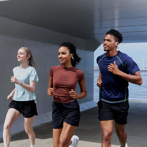Shokz - OpenRun Air 2 Mini Wireless Bone Conduction Open-Ear Bluetooth Sports Headphones - Black