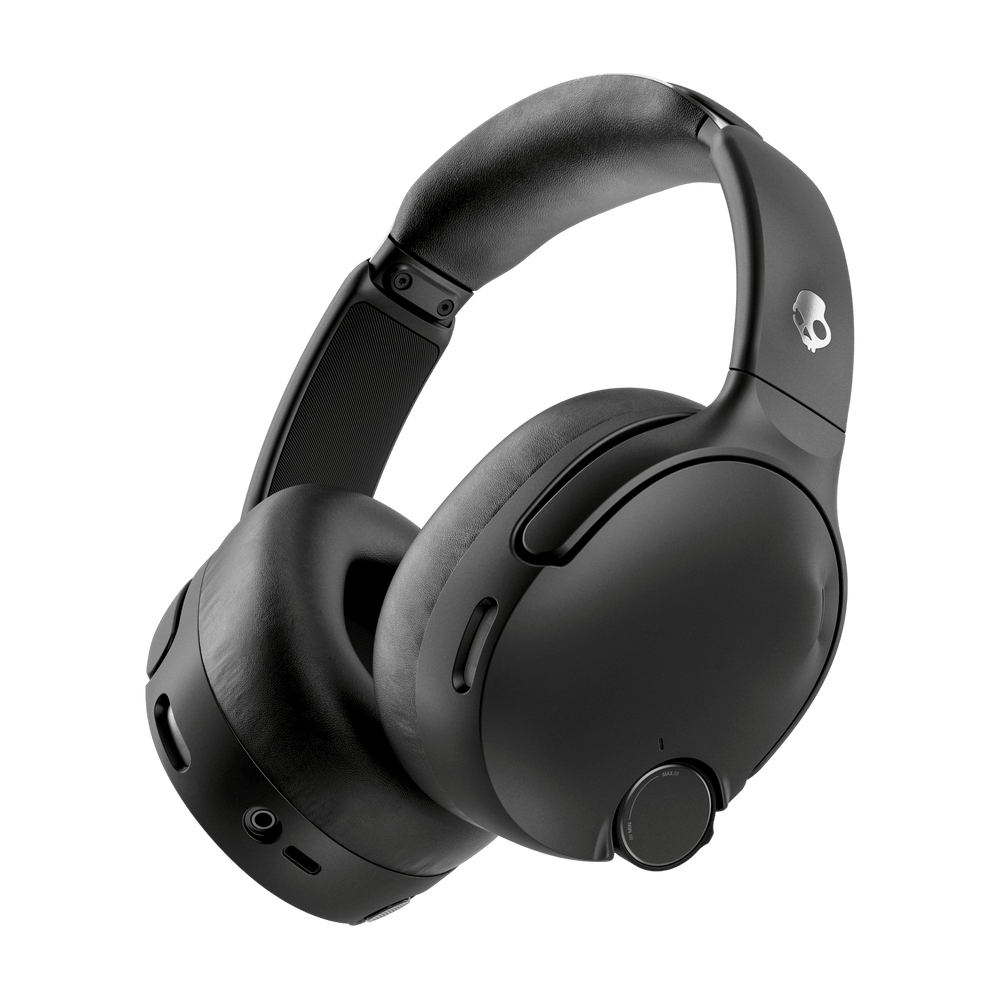 Skullcandy - Crusher 1080 Over-the-Ear Noise Canceling Wireless Bluetooth Headphones with Sound by Bose - Black