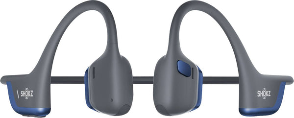 Shokz - OpenRun Pro 2 Mini Wireless Bone Conduction Open-Ear Bluetooth Sports Headphones - Steel Blue