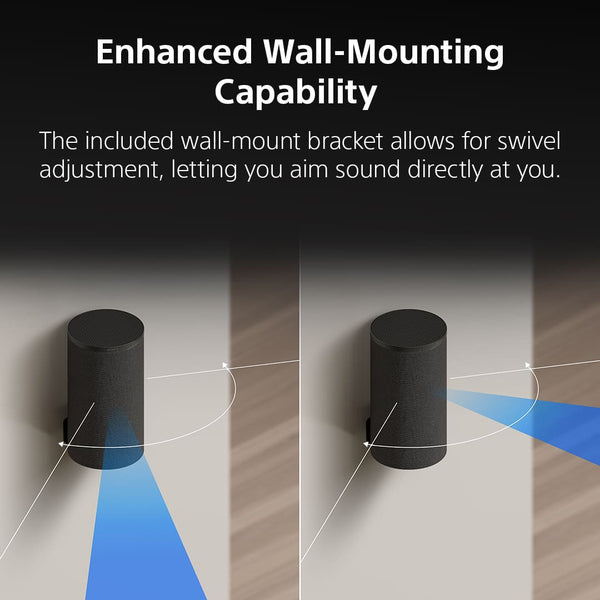 Sony - BRAVIA Theater Rear 9 wireless surround speakers, Dolby Atmos/DTS:X - Black