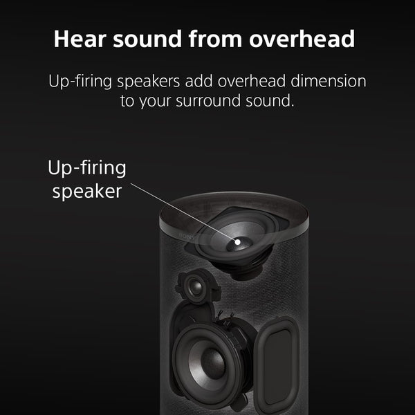 Sony - BRAVIA Theater Rear 9 wireless surround speakers, Dolby Atmos/DTS:X - Black