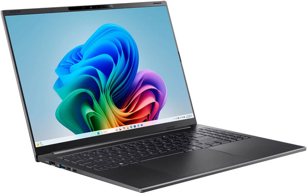 Acer - Swift Go 16 AI - Copilot+ PC - 16" Touchscreen Laptop 2K - AMD Ryzen AI 7 445 2026 - 16GB Memory – 512GB Storage - Obsidian Black