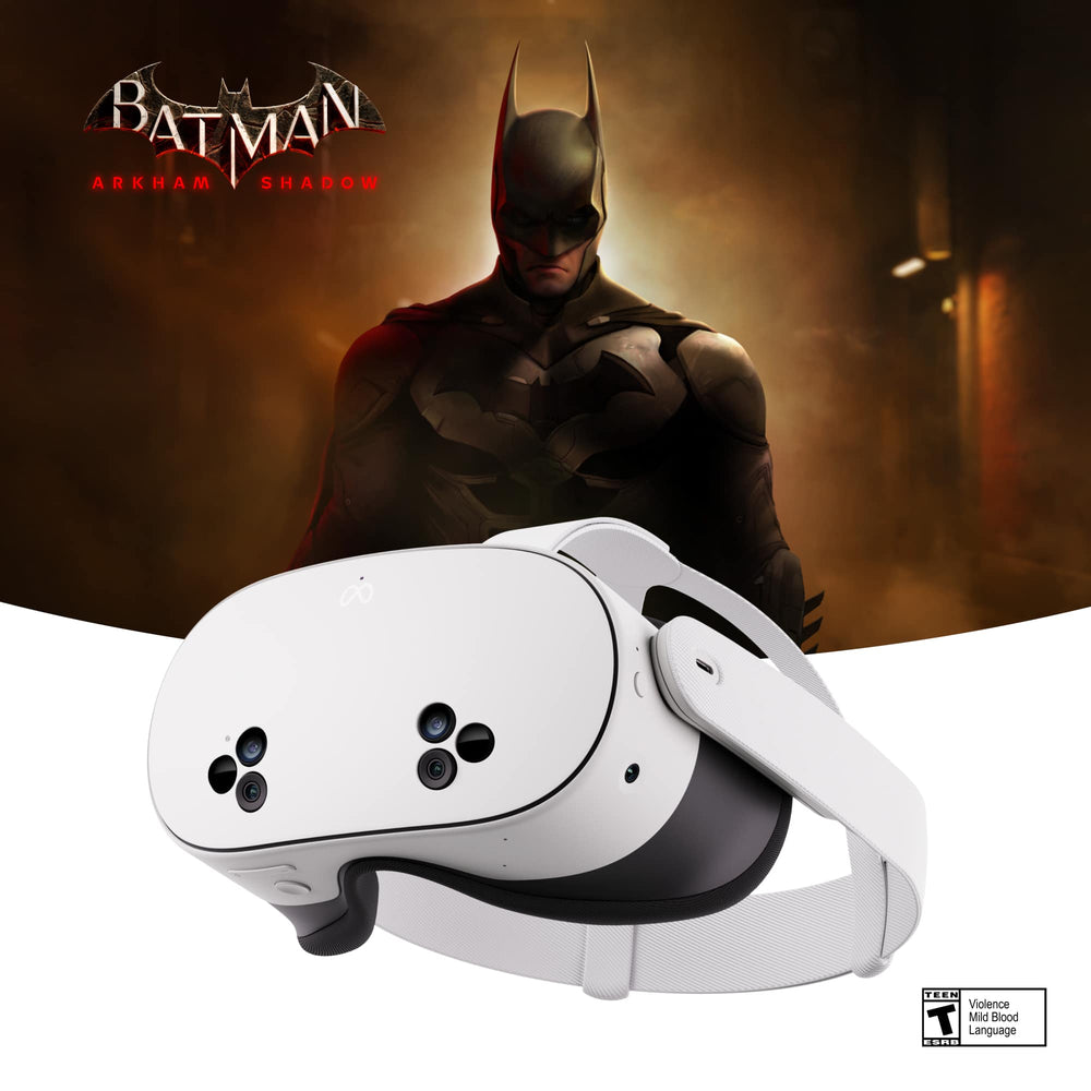 Quest 3S 256GB | Get Batman: Arkham Shadow and a 3-Month Trial of Meta Horizon+ Included — All-In-One Headset - White