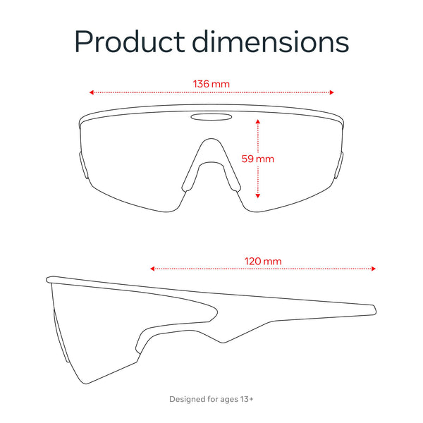 Oakley Meta - Vanguard glasses with Meta AI, Audio, Photo, Video Compatibility - Prizm Rose Gold Lens - White