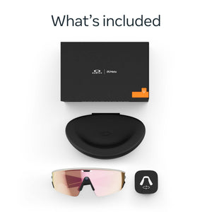 Oakley Meta - Vanguard glasses with Meta AI, Audio, Photo, Video Compatibility - Prizm Rose Gold Lens - White