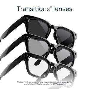 Meta - Adventurer - Smart AI glasses for Women, Men—Meta AI, 12MP Camera, Live Translate — Polarized Grey Lenses - Classic Black