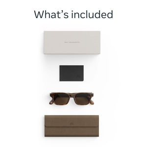 Meta - Adventurer Large - Smart AI glasses for Women, Men—Meta AI, 12MP Camera, Live Translate— 3K HD - Brown Lenses - Classic Tortoise