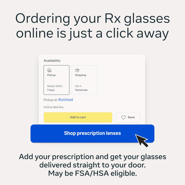 Meta - Fury - Smart AI glasses—Meta AI, 12MP Camera, Live Translate — 8+ Hour Battery — Polarized Grey Lenses - Classic Black