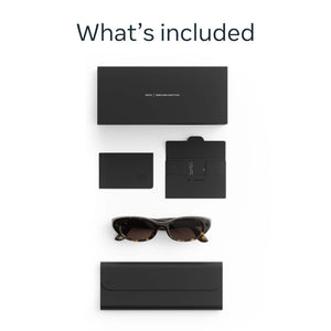 Meta - Starfire Kylie Edition - Smart AI glasses for Women, Men-Meta AI, 12MP Camera, Live Translate - Chocolate Lenses - Dark Havana