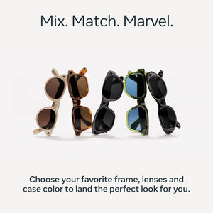 Meta - Glasses Capri, Smart Frame, AI Glasses with Camera - Grey Lenses - Classic Black